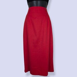Mondi Red Pencil Skirt